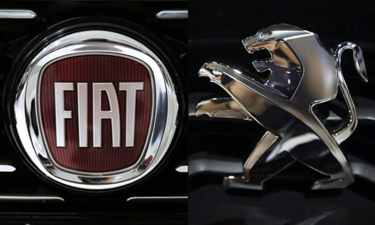Peugeot and Fiat Chrysler agree terms of £38bn merger