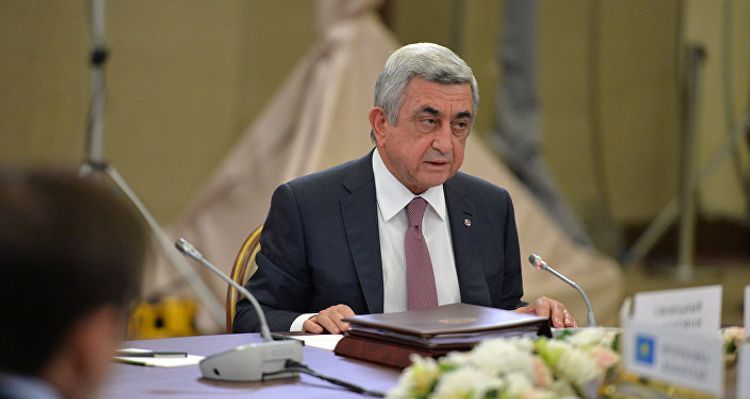 Property of ex-President of Armenia Sargsyan seized