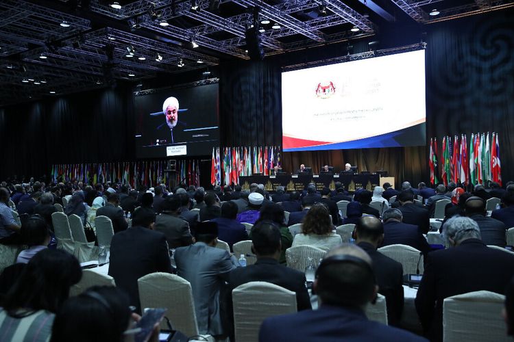 Iranian President: "Islam religion of tolerance, coexistence not clashes, conflicts"