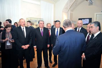 President Ilham Aliyev attended informal meeting of CIS heads of state in St. Petersburg
