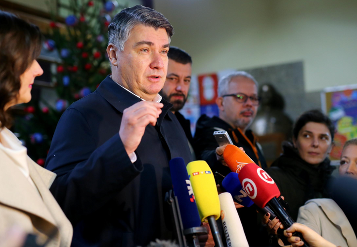Opposition candidate Milanovic leads in Croat presidential run: exit poll