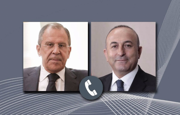 Sergey Lavrov and Mevlut Cavusoglu holds discuss humanitarian aid to Syria, situation in Libya