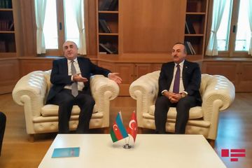 Azerbaijan’s Foreign Minister meets with his Turkish counterpart