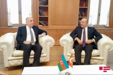 Azerbaijani FM meets with his Turkish counterpart - UPDATED