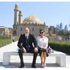 First Vice-President Mehriban Aliyeva congratulates President Ilham Aliyev on his birthday