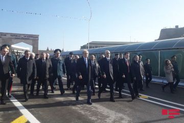 Bridge built on the Azerbaijani-Russian border inagurated