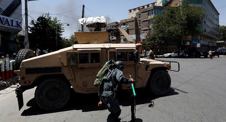 One officer killed after militants attack police car in Northern Afghanistan