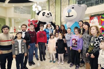 Vice-President of Heydar Aliyev Foundation Leyla Aliyeva attends festivities for children with down syndrome - PHOTO