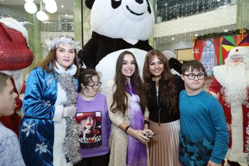Vice-President of Heydar Aliyev Foundation Leyla Aliyeva attends festivities for children with down syndrome - PHOTO