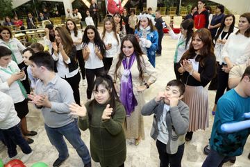 Vice-President of Heydar Aliyev Foundation Leyla Aliyeva attends festivities for children with down syndrome - PHOTO