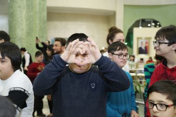 Vice-President of Heydar Aliyev Foundation Leyla Aliyeva attends festivities for children with down syndrome - PHOTO