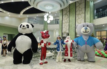 Vice-President of Heydar Aliyev Foundation Leyla Aliyeva attends festivities for children with down syndrome - PHOTO