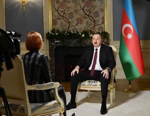 President Ilham Aliyev was interviewed by Rossiya-24 TV channel