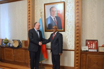 Azerbaijani FM receives Ambassador of Republic of Sudan upon termination of his diplomatic tenure