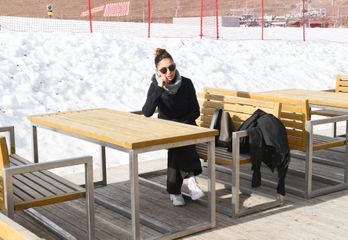 President Ilham Aliyev and first lady Mehriban Aliyeva viewed work done at Shahdag Tourism Center - UPDATED