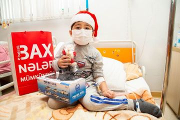Bakcell and “ASAN Letter” organized a New Year celebration for children suffering from leukemia
