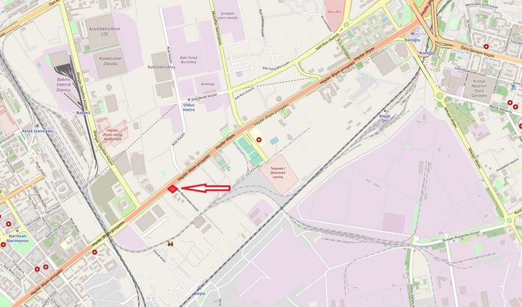 Movement of vehicles to be restricted due to construction of pedestrian subway in Heydar Aliyev avenue - UPDATED