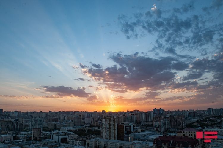 Weather forecast for tomorrow in Azerbaijan 