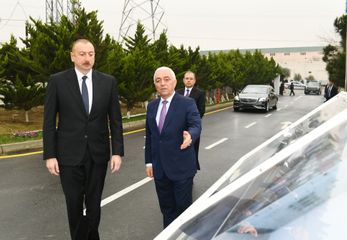 AzerEnergy’s newly renovated “Mushfig” and “Zabrat” substations launched  President Ilham Aliyev attended the event - UPDATED