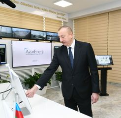 AzerEnergy’s newly renovated “Mushfig” and “Zabrat” substations launched  President Ilham Aliyev attended the event - UPDATED