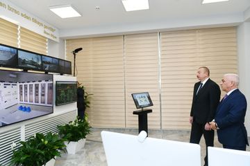 AzerEnergy’s newly renovated “Mushfig” and “Zabrat” substations launched  President Ilham Aliyev attended the event - UPDATED
