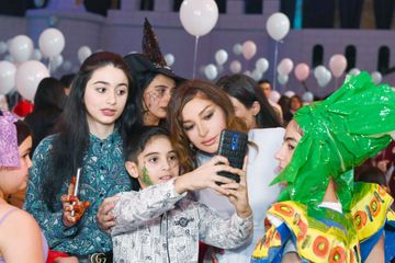 Heydar Aliyev Foundation arranges traditional New Year party for children First Vice-President Mehriban Aliyeva attended the event