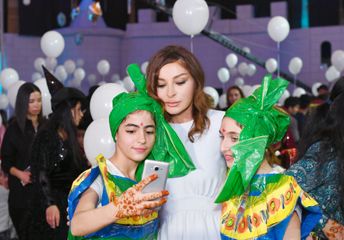 Heydar Aliyev Foundation arranges traditional New Year party for children First Vice-President Mehriban Aliyeva attended the event