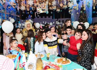 Heydar Aliyev Foundation arranges traditional New Year party for children First Vice-President Mehriban Aliyeva attended the event