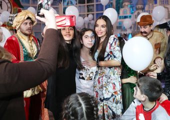 Heydar Aliyev Foundation arranges traditional New Year party for children First Vice-President Mehriban Aliyeva attended the event