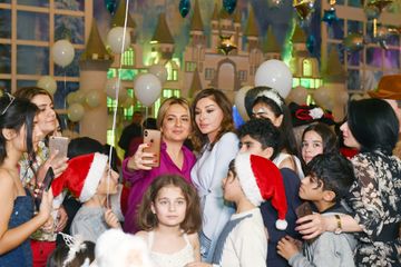 Heydar Aliyev Foundation arranges traditional New Year party for children First Vice-President Mehriban Aliyeva attended the event
