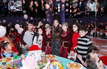 Heydar Aliyev Foundation arranges traditional New Year party for children First Vice-President Mehriban Aliyeva attended the event
