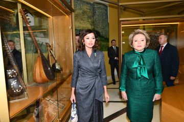 First Vice-President Mehriban Aliyeva attended opening ceremony of rebuilt Azerbaijan pavilion at Exhibition of Achievements of National Economy in Moscow - UPDATED