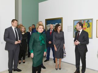 First Vice-President Mehriban Aliyeva attended opening ceremony of rebuilt Azerbaijan pavilion at Exhibition of Achievements of National Economy in Moscow - UPDATED