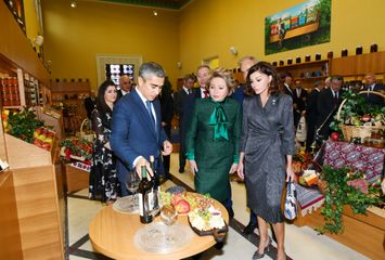 First Vice-President Mehriban Aliyeva attended opening ceremony of rebuilt Azerbaijan pavilion at Exhibition of Achievements of National Economy in Moscow - UPDATED