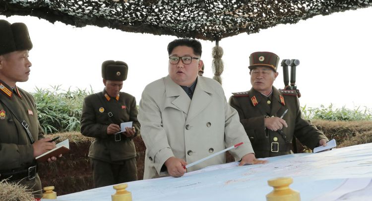 North Korea's Kim observes military drills, stresses importance of real combat readiness