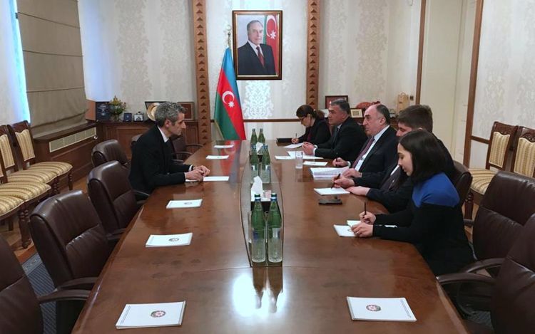 Azerbaijani FM receives newly appointed ambassador of France to Azerbaijan