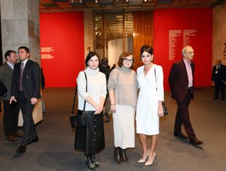 First Vice-President Mehriban Aliyeva viewed 8th Moscow International Biennale of Contemporary Art - PHOTOSESSION