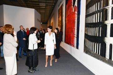 First Vice-President Mehriban Aliyeva viewed 8th Moscow International Biennale of Contemporary Art - PHOTOSESSION