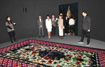 First Vice-President Mehriban Aliyeva viewed 8th Moscow International Biennale of Contemporary Art - PHOTOSESSION