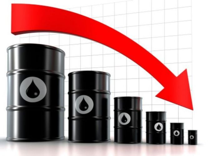 Price of Azeri Light oil decreases