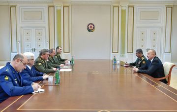 Azerbaijani President receives Chief of the General Staff of the Russian Armed Forces