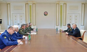 Azerbaijani President receives Chief of the General Staff of the Russian Armed Forces