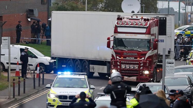 Bodies of victims found in UK truck repatriated to Vietnam