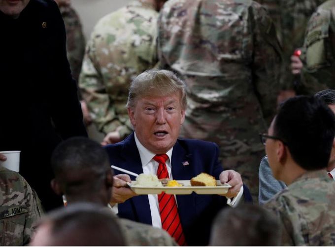 Trump makes surprise Thanksgiving trip to Afghanistan