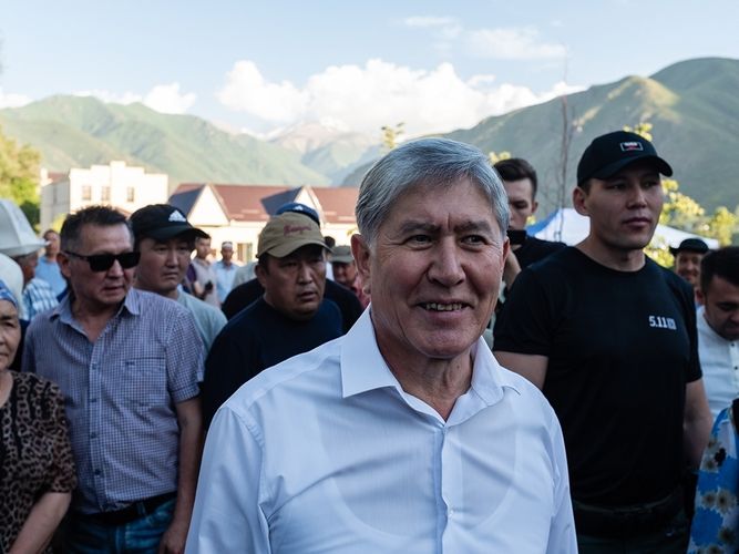 Kyrgyz ex-president Atambayev stands trial over release of mob boss