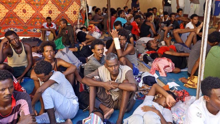 UN tries to cut numbers at EU-funded migrant center in Libya