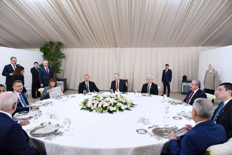 Reception hosted for participants of opening ceremony of TANAP-Europe connection