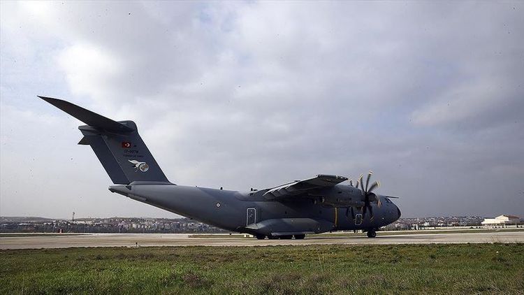 Turkish military plane leaves for Italy, Spain with aid
