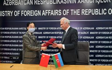 Ceremony of presentation of medical equipment to Azerbaijan by China held