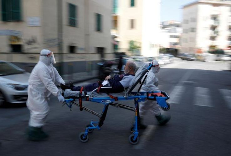 Italy's daily tally of coronavirus deaths and cases steady, with 766 new deaths